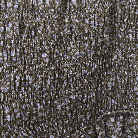 Madewell Blue Floral Tie-back Jumpsuit - Picture 5 of 12